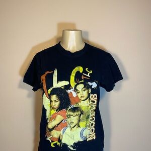 TLC Black Graphic Tee